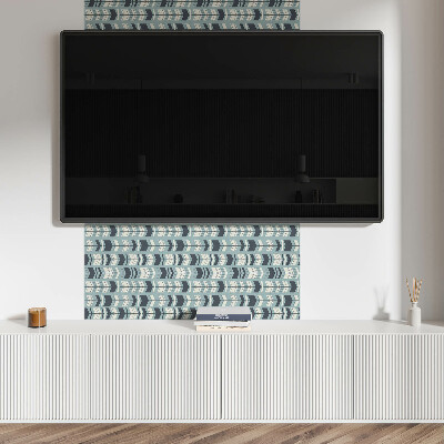Štvorcový panel na stenu Pohybujúce sa tvary šípok v geometrii