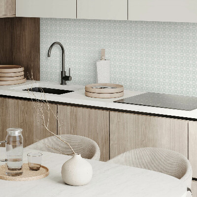 Štvorcový stenový panel Kvety v dynamickej geometrickej forme
