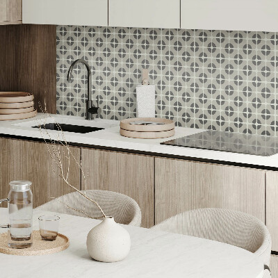 Samolepiaci panel na stenu Moderné geometrické rozloženie dlaždíc