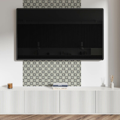 Samolepiaci panel na stenu Moderné geometrické rozloženie dlaždíc