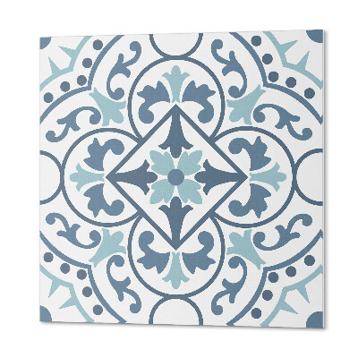 Štvorcový stenový panel Kvetinové vzory v elegantných ornamentoch
