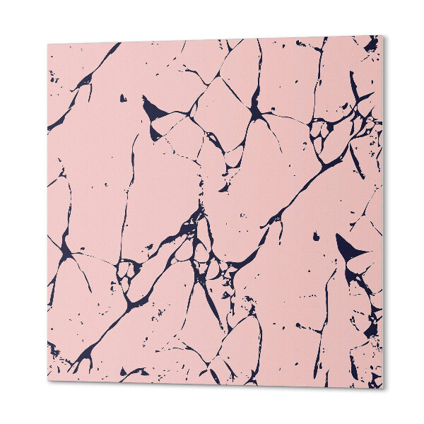 Štvorcový stenový panel Moderný mramorový motív v umeleckom prístupe