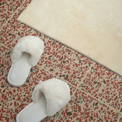 Štvorcový stenový panel Kamenné inšpirácie v modernom dizajne