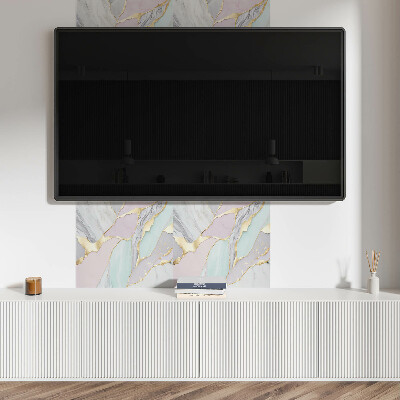 Štvorcový stenový panel Moderné abstrakty inšpirované mramorom