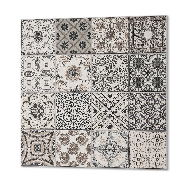Štvorcový stenový panel Štýlové vzory z éry Vintage