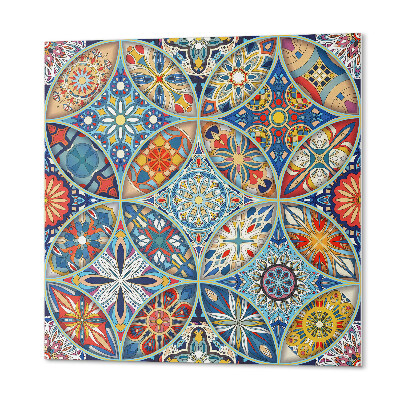 Samolepiaci panel na stenu Mozaiková geometria v symetrii