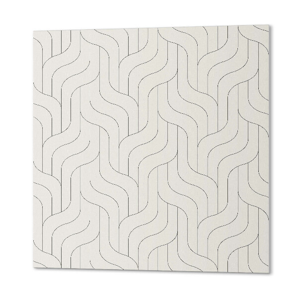Štvorcový stenový panel Geometrický vzor