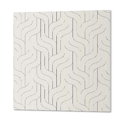 Štvorcový stenový panel Geometrický vzor