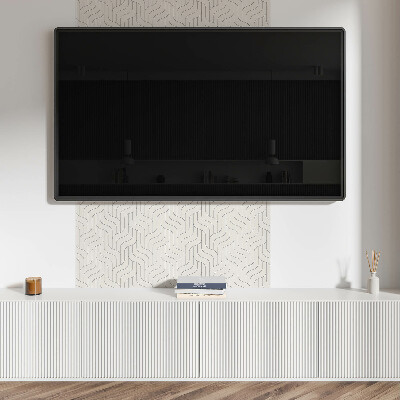 Štvorcový stenový panel Geometrický vzor