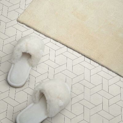Štvorcový panel na stenu Geometria v šesťhrannom štýle