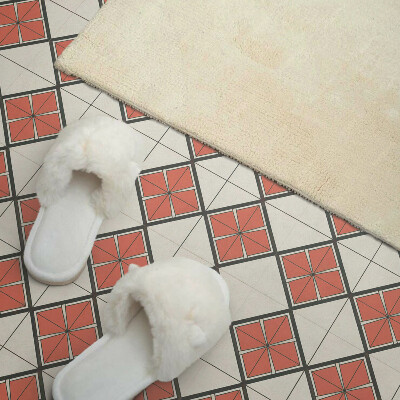Štvorcový stenový panel Štýlový geometrický kosoštvorcový motív