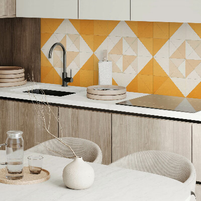 Samolepiaci panel na stenu Kosoštvorcová geometria v atraktívnom prevedení