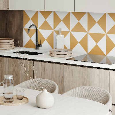Štvorcový panel na stenu Trojuholníkový vzor v geometrickom štýle