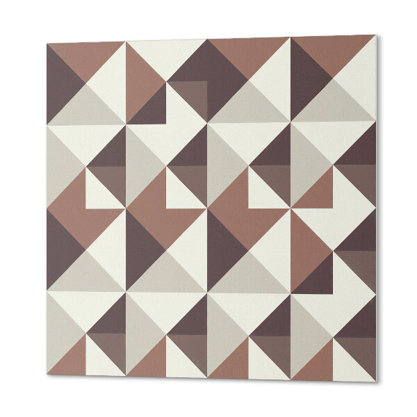 Samolepiaci panel na stenu Trojuholníková geometria v jedinečnom dizajne