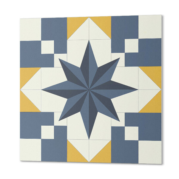 Samolepiaci panel na stenu Geometrický vzor hviezdy