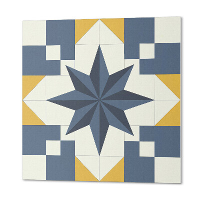 Samolepiaci panel na stenu Geometrický vzor hviezdy