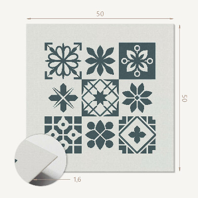 Samolepiaci panel na stenu Kreatívne geometrické tvary