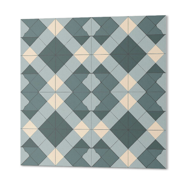 Štvorcový panel na stenu geometrický vzor