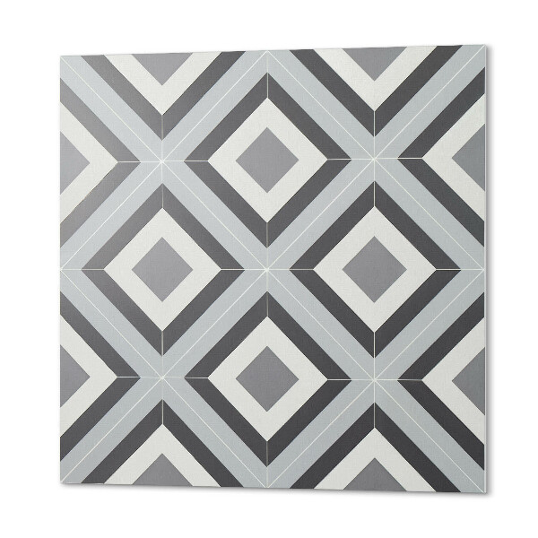 Štvorcový stenový panel Štýlový kosoštvorec v geometrii