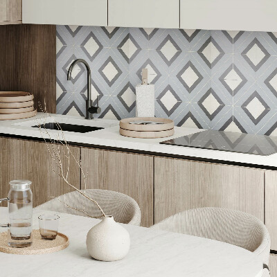Samolepiaci panel na stenu Geometria v pastelových odtieňoch