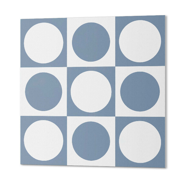 Samolepiaci panel na stenu Geometria kružníc v mriežkovom systéme