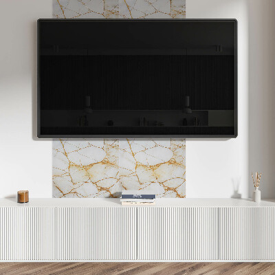 Štvorcový stenový panel Mramorová krása v elegantnom štýle