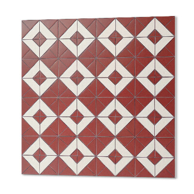 Štvorcový stenový panel Geometrické vzory v harmónii