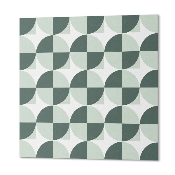 Samolepiaci panel na stenu Vzor s kruhmi a štvorcami v geometrii