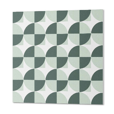Samolepiaci panel na stenu Vzor s kruhmi a štvorcami v geometrii