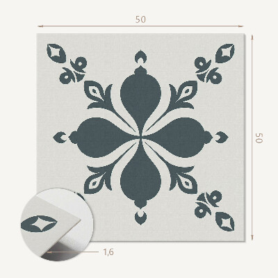 Samolepiaci panel na stenu Listový ornament