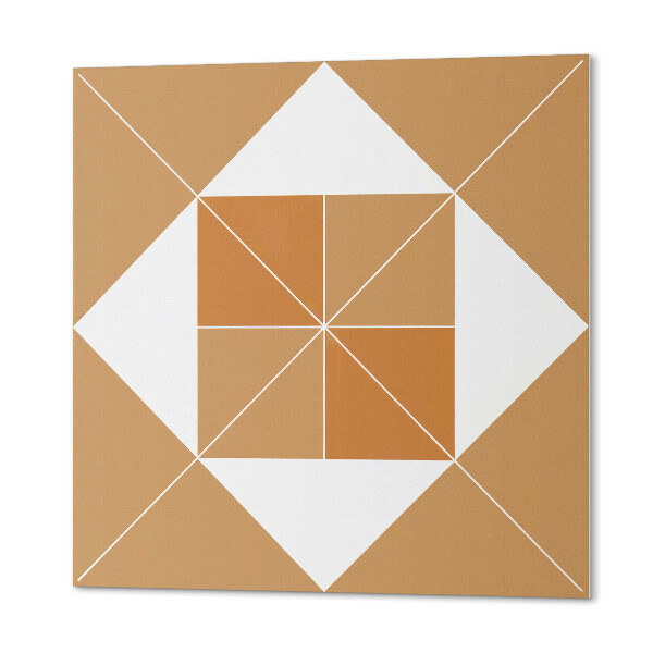 Samolepiaci panel na stenu Geometrický vzor v rôznych farbách