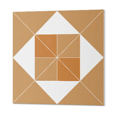 Samolepiaci panel na stenu Geometrický vzor v rôznych farbách