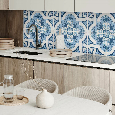 Štvorcový stenový panel Štýlové dlaždice so zložitými ornamentami
