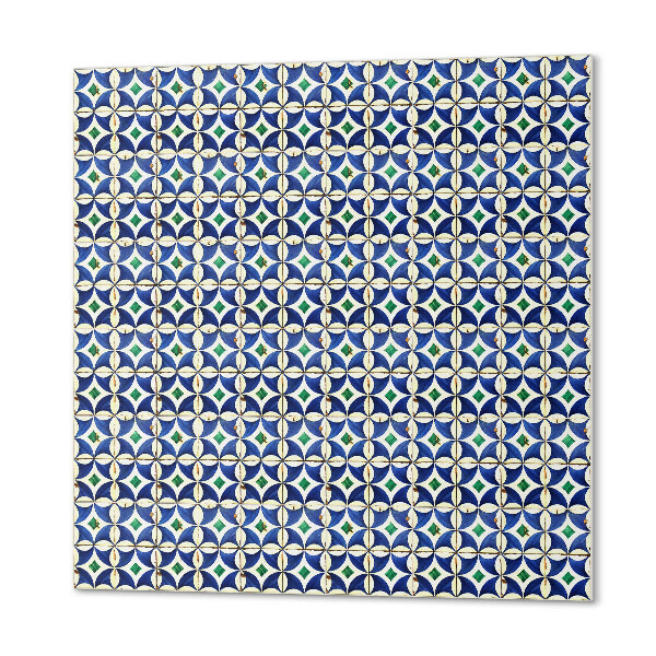Štvorcový panel na stenu Štýlové dlaždice v geometrii