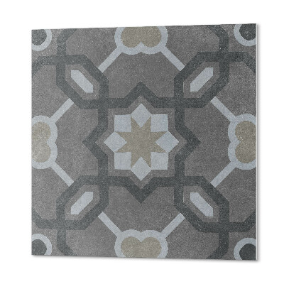 Štvorcový stenový panel Kachľový motív v geometrickom štýle