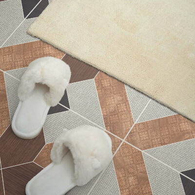 Štvorcový panel na stenu Štýlové tvary v geometrickom vzore