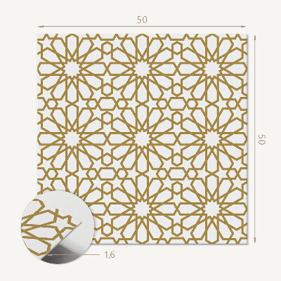Samolepiaci panel na stenu Geometria s motívom hviezd