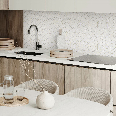 Samolepiaci panel na stenu Štýlový geometrický vzor s kosoštvorcami
