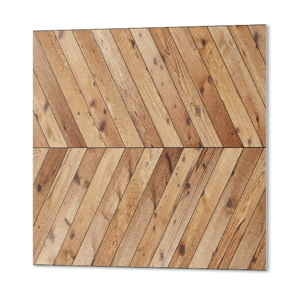 Samolepiaci panel na stenu Štýlový diagonálny vzor dosky