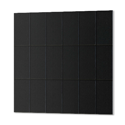 Štvorcový stenový panel Obdĺžnikové tvary v geometrickom usporiadaní