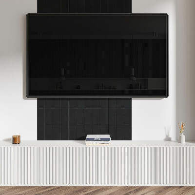 Štvorcový stenový panel Obdĺžnikové tvary v geometrickom usporiadaní
