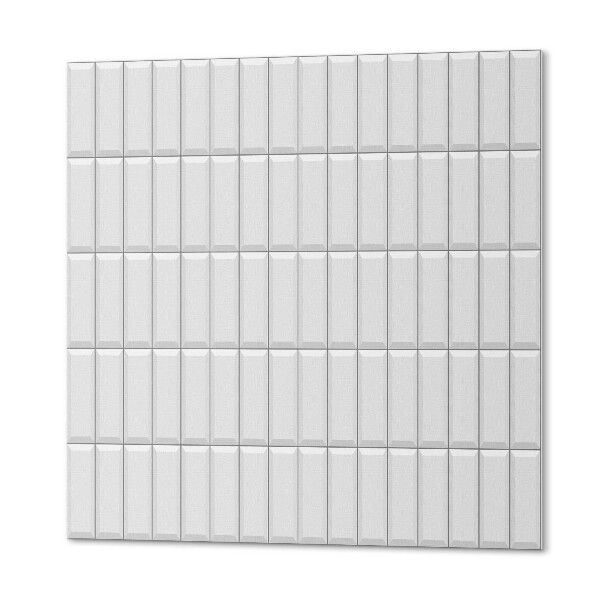 Štvorcový panel na stenu Hladká mozaika v geometrickom prevedení