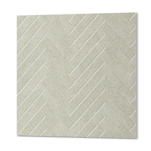 Štvorcový panel na stenu Štýl rybej kosti