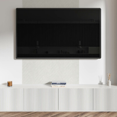 Štvorcový stenový panel Dizajn inšpirovaný rybou kosťou