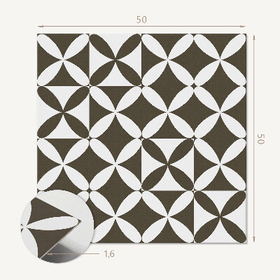 Samolepiaci panel na stenu Geometria v modernej verzii abstrakcie
