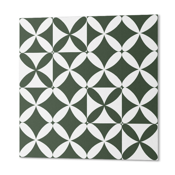 Štvorcový panel na stenu Geometrická šachovnica v modernom štýle