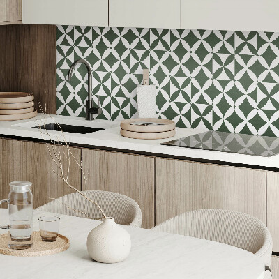 Štvorcový panel na stenu Geometrická šachovnica v modernom štýle