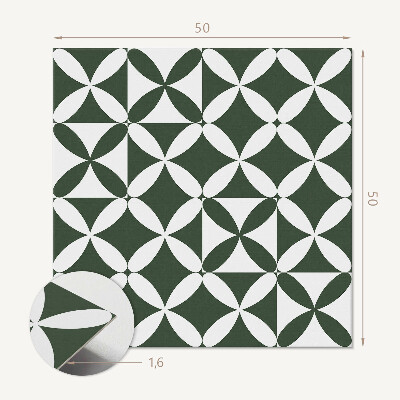 Štvorcový panel na stenu Geometrická šachovnica v modernom štýle