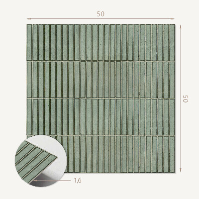 Štvorcový stenový panel Geometria štvorcových dlaždíc