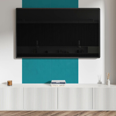 Štvorcový stenový panel Tyrkysové inšpirácie
